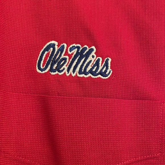 Red Ole Miss logo button down dress shirt - Men’s XL - Picture 2 of 4